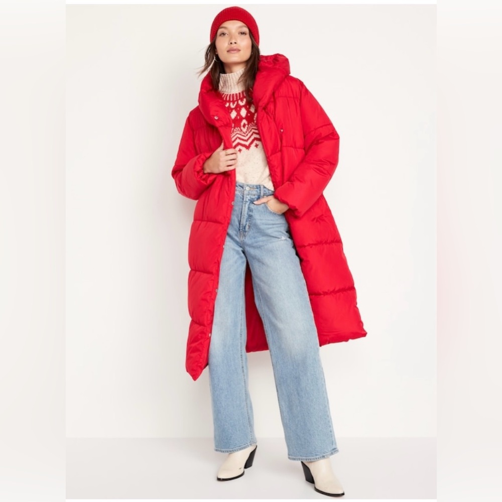 NWT Old Navy Long Puffer Jacket